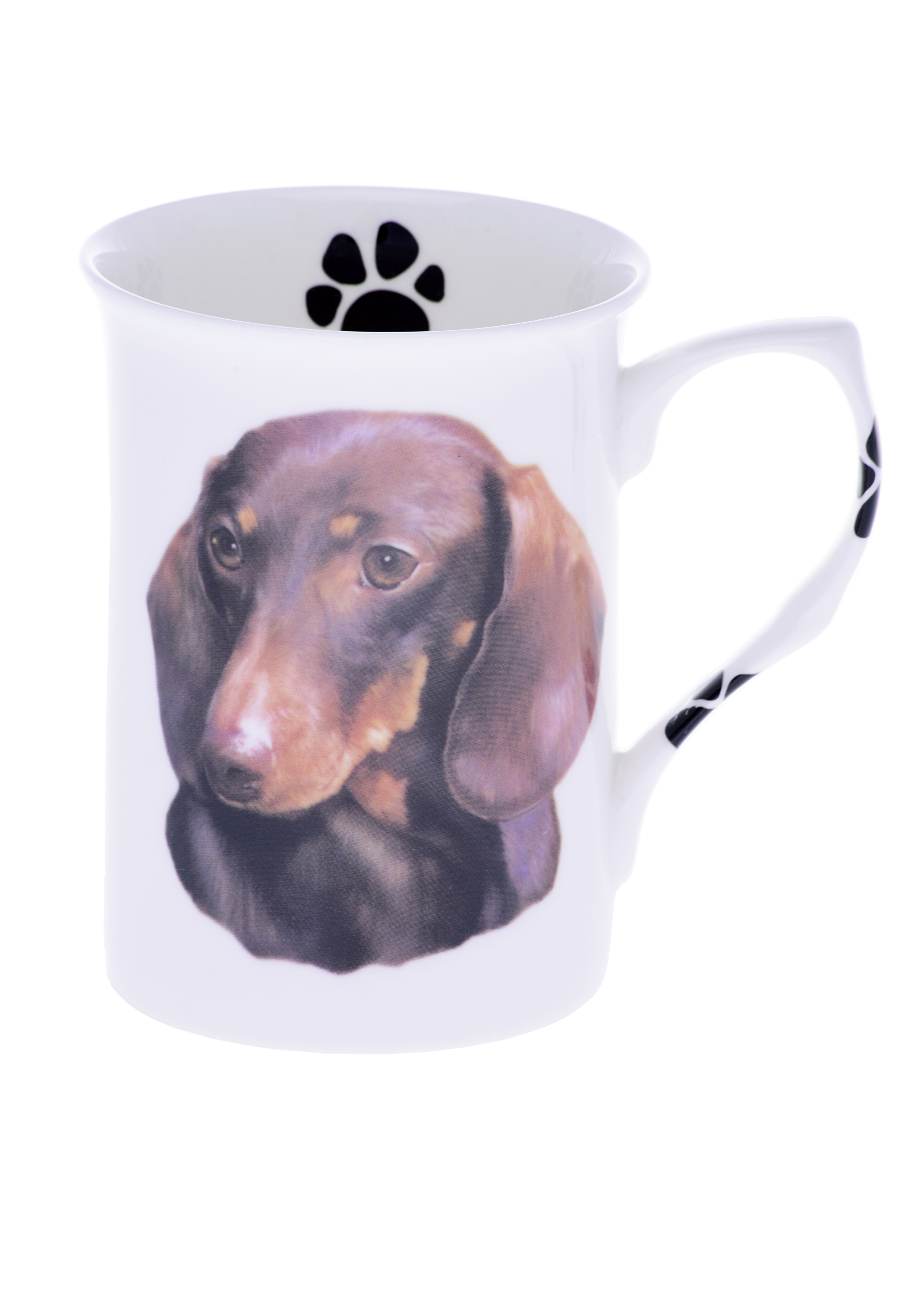 R Bone China Red Dachshund Short Hair Dog Mug Kirsty Jayne China